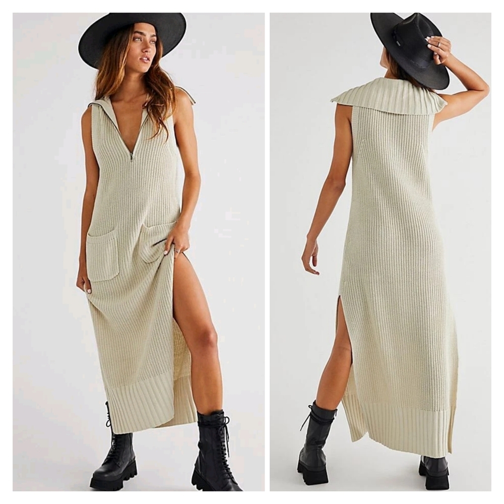 Free People Elodie Knit Maxi Dress Size S